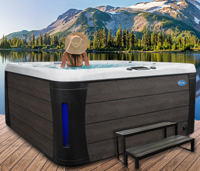 Calspas hot tub being used in a family setting - hot tubs spas for sale Lynn