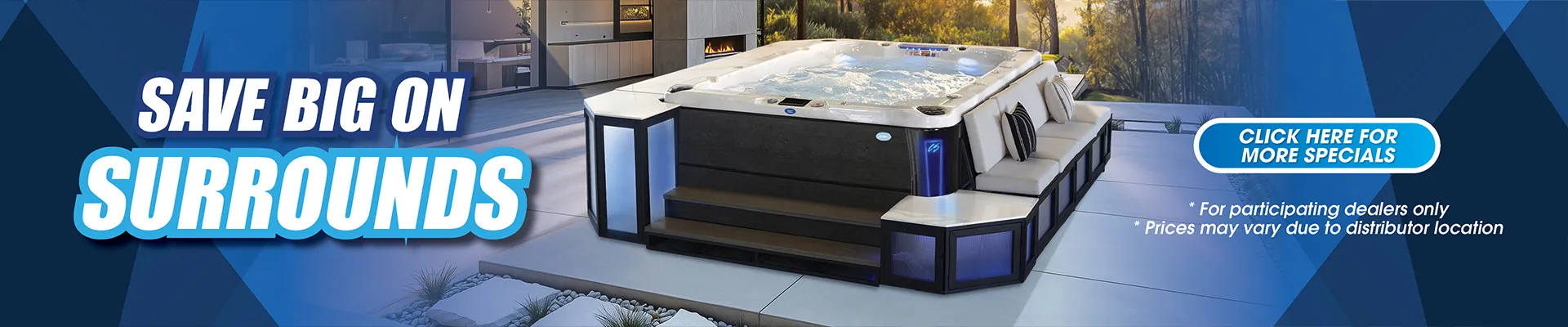 Calspas hot tub being used in a family setting - Lynn