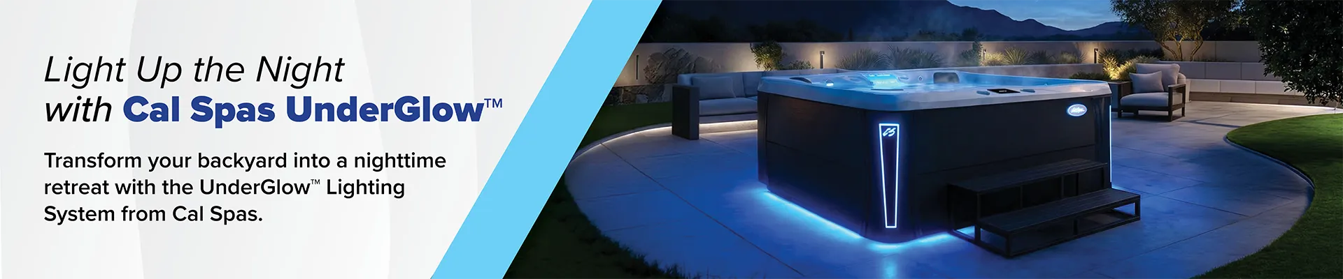 Calspas hot tub being used in a family setting - Lynn